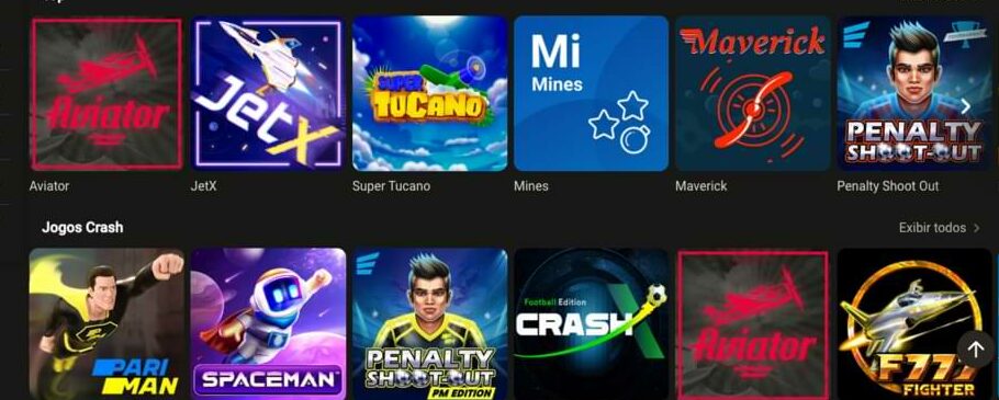 Jogos Crash Parimatch