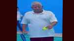 Lalu yadav Plays Badminton after being on bail