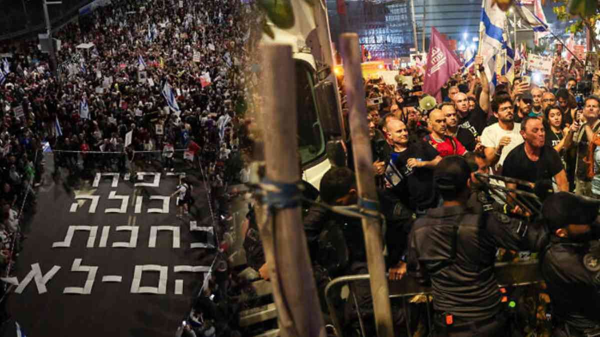 Israel: Massive Protest Erupts Demanding Deal With Hamas