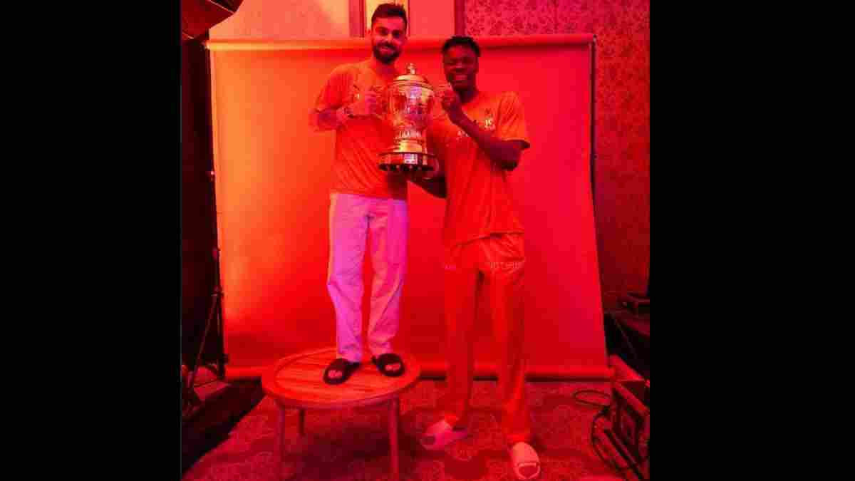 Blessing Muzarabani and Virat Kohli